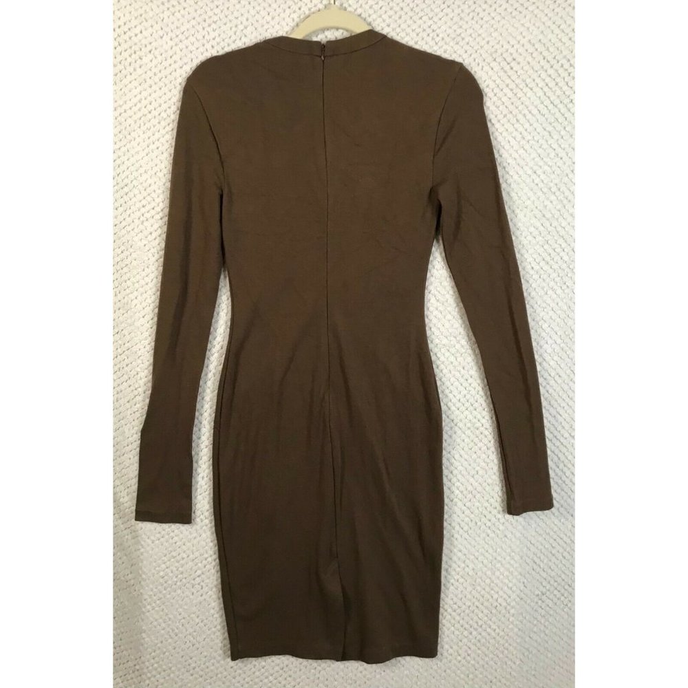 Victoria Secret Olive Green Bandage Dress Size 4 Excellent Condition - Picture 2 of 7